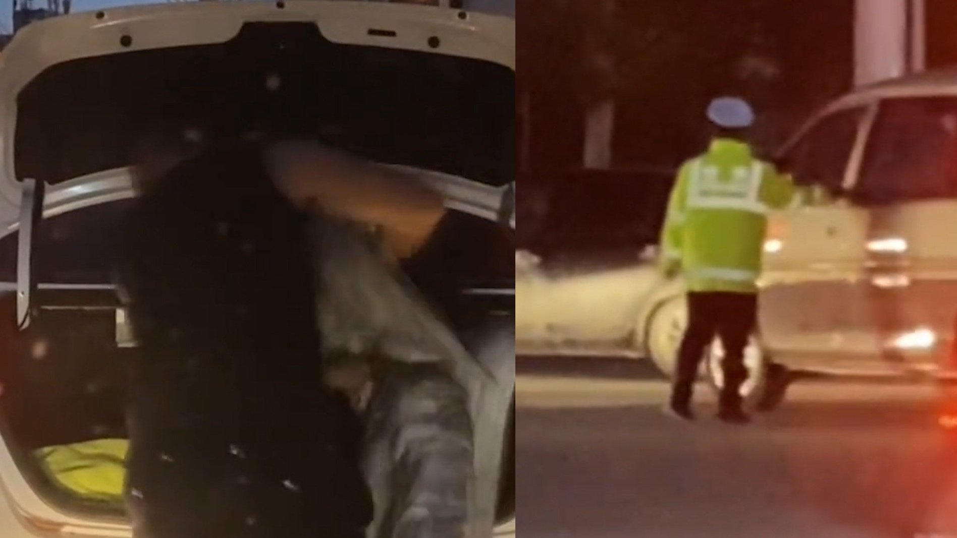 【感动!最帅换装!交警下班遇堵车秒换制服,走进车流指挥交通】交警下班途中路遇堵车,他毫不犹