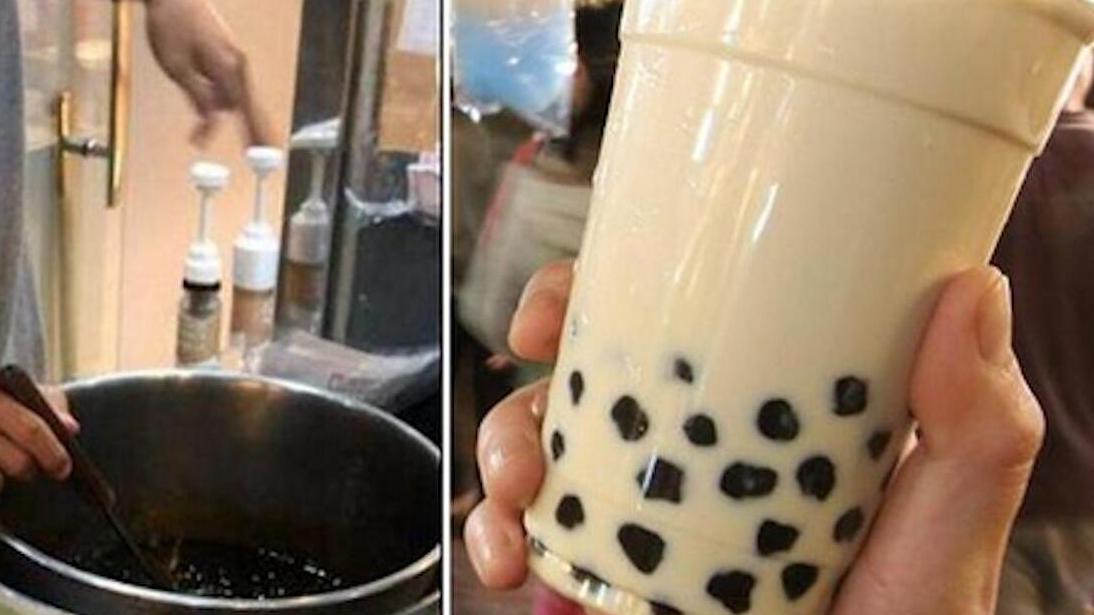 【恶心到吐!台湾85度C员工嚼完珍珠吐进奶茶锅!】11月25日,据台媒报道,中国台湾85度