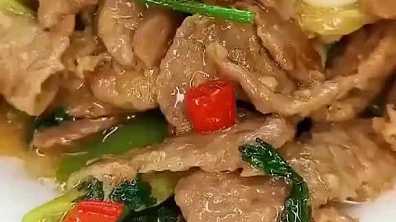#美食推荐#【小炒牛肉做法】超级下饭的菜,简单易学,嫩滑爽口的香菜牛肉、鲜香下饭、好吃到根