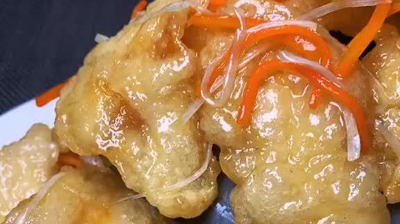 #美食分享#【锅包肉】 喜欢吃锅包肉的,可以试试用鸡胸肉做哦,一样很好吃哦。