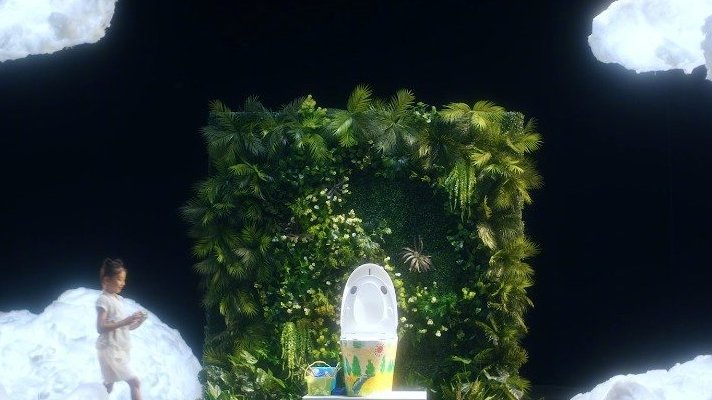 前方震惊!智能马桶竟然能冲掉画画的油漆!那领导画的大饼、漂着红油的火锅这些肯定也都能统统冲