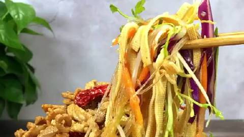 【东北凉拌菜做法】天呐,太好吃了,搭配种类丰富,没吃过的一定要试一试!