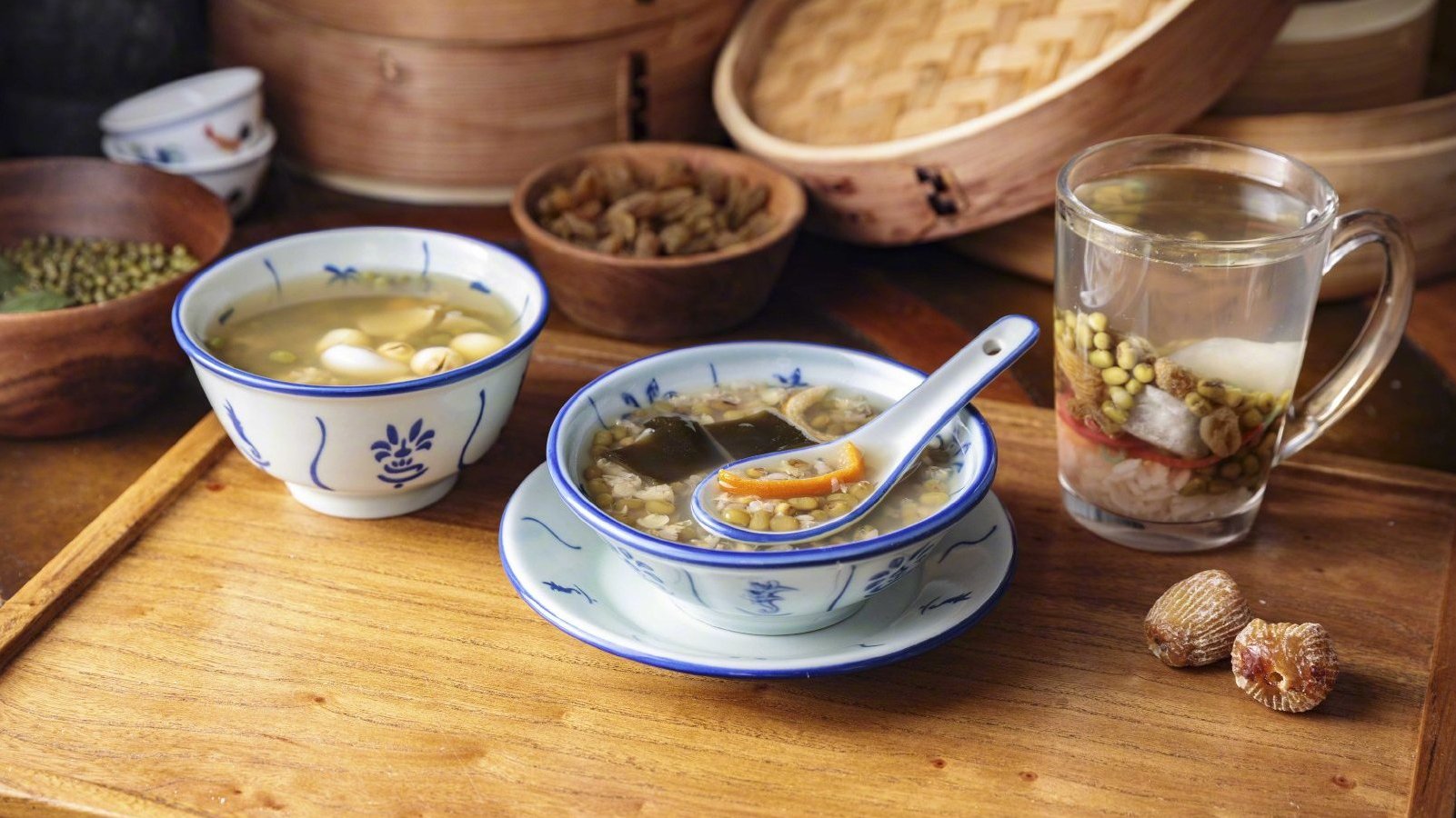 【3种绿豆汤做法】要问什么饮料和酷暑最配,那一定非冰镇绿豆汤莫属!三款不同味道、但同样好喝