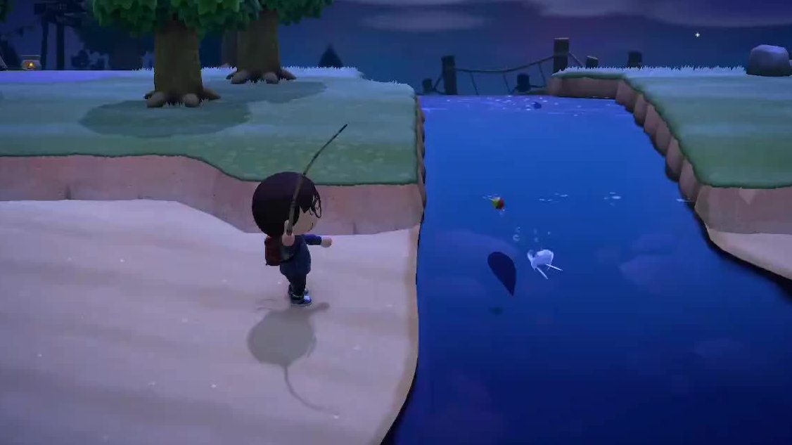 哦对了,朋友们,4月开始将不能在入海口钓到鲟鱼,下次出现将会在9月。想凑图鉴的话要抓紧了,