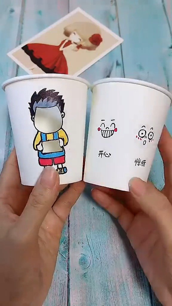 【儿童DIY手工】用完的纸杯别丢了,给宝宝做个好玩的,能玩一整天!