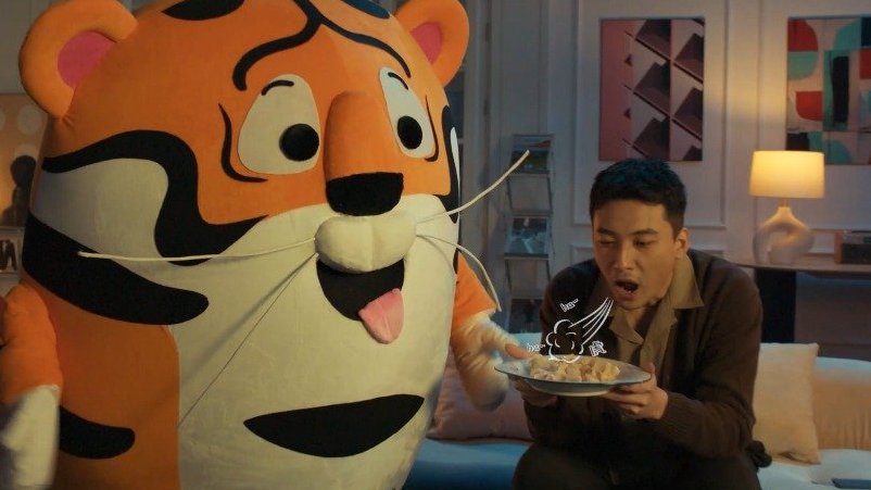 前排dream一个同款好运虎!希望在我水逆的时候好运虎瞬间出现,给我递上一碗热气腾腾的思念