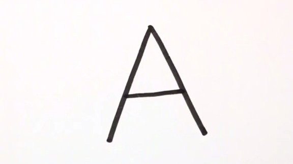超级简单的简笔画法:用字母A画一只大龙虾,你学会了吗?