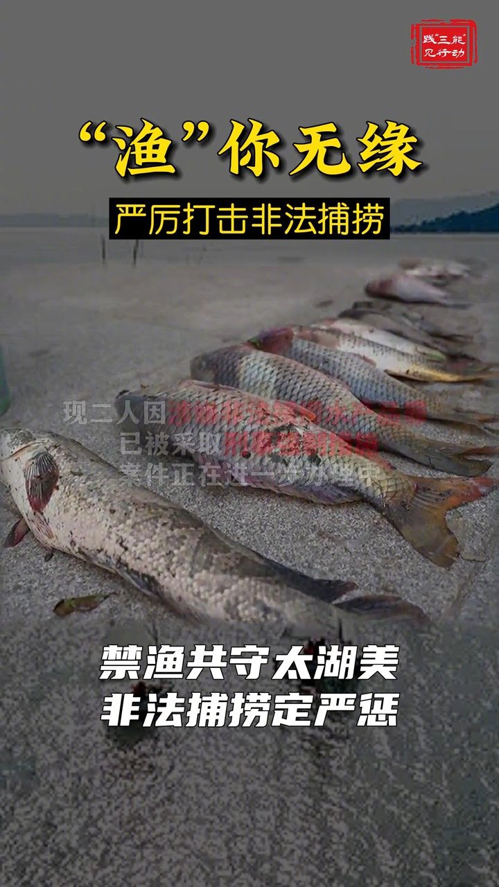 【堂兄弟为打牙祭非法捕捞被抓】#不要等到珍稀才去珍惜# 3月30日,居住在太湖街道的堂兄弟