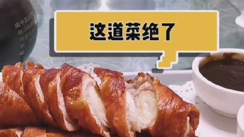 爱美食者,必爱大肠。鲁菜中,九转大肠有名,但是,在山东,家常菜有一种最“硬”的大肠做法,就