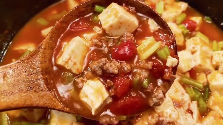 #长城午餐#【番茄牛肉豆腐煲】营养均衡,下饭小神菜 #厨艺教程# 