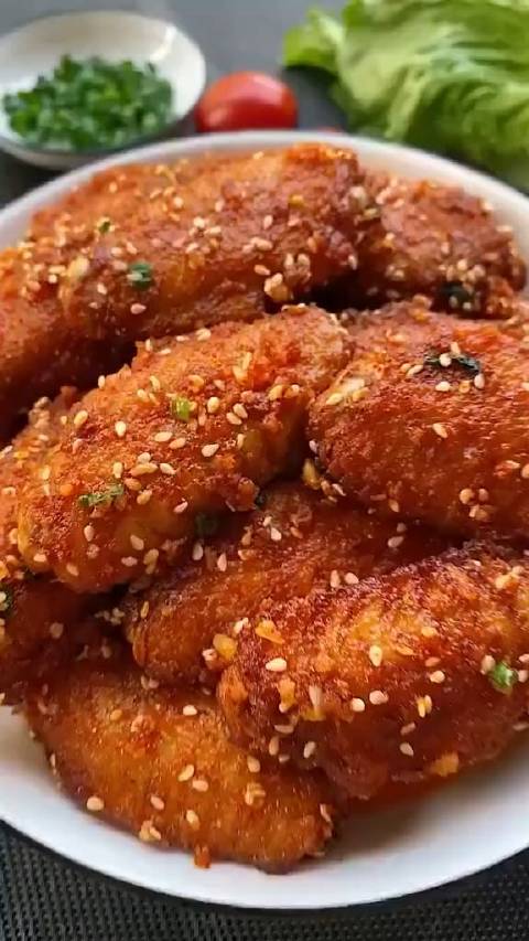 今天学会了香辣鸡翅,等到春暖花开见面的时候,做给心爱的另一半吃