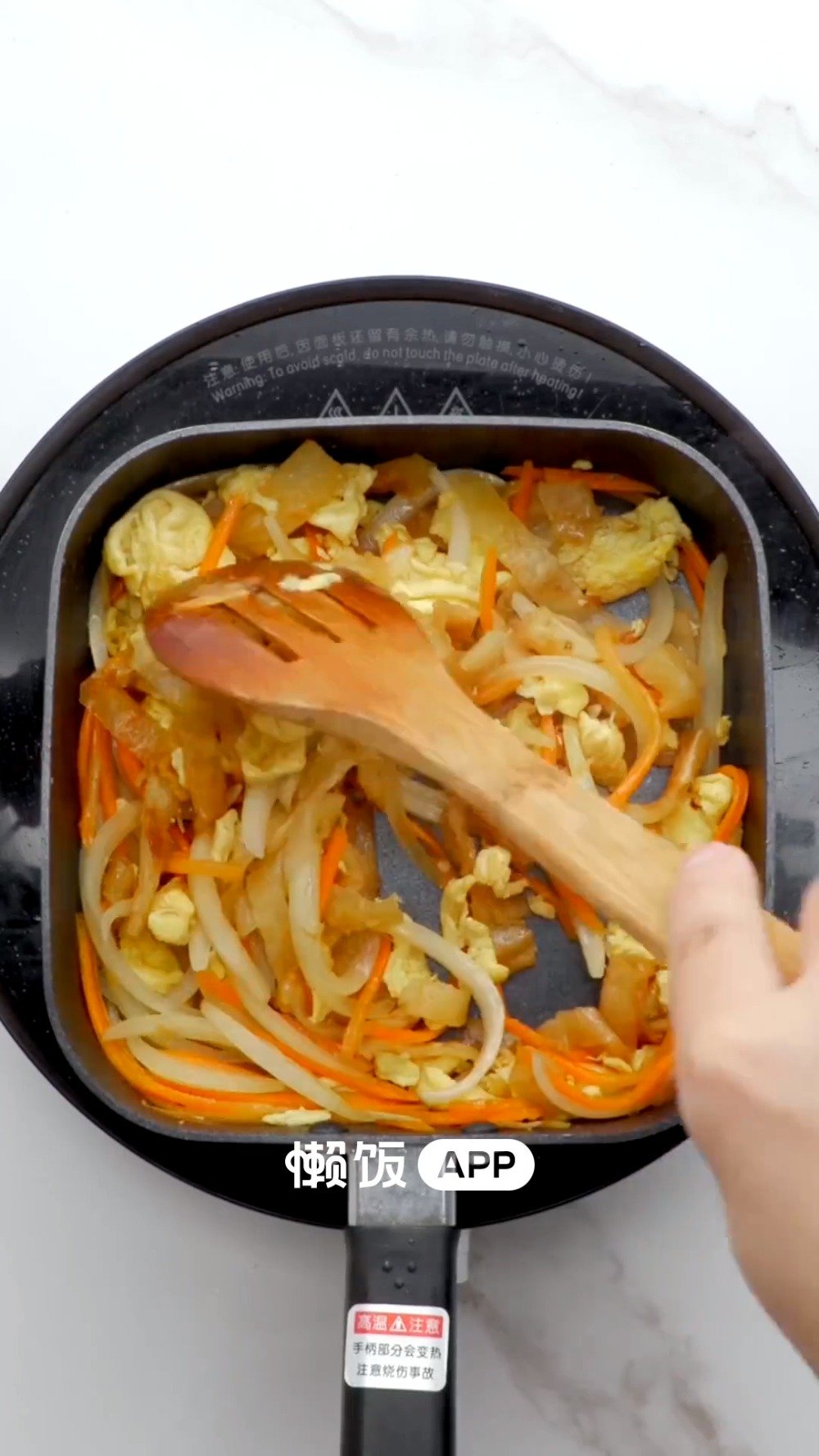 #唯有美食不可辜负# 【手抓饼炒饼】炒饼是一种超家常的北方传统美食,不仅饱腹感十足,还健康