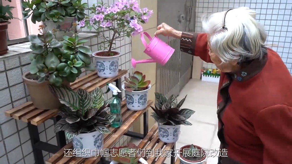 【炫明院邀你品尝石磨豆浆,品味香甜至味】83岁的邱梅珍,从前一直都是种甘蔗的,现在晚年,有
