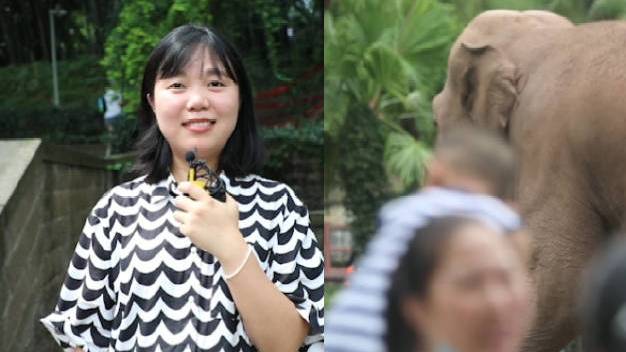 【为什么我上学没遇到?在动物园里上课是什么体验】开学季,在重庆动物园里,有一位90后老师竟