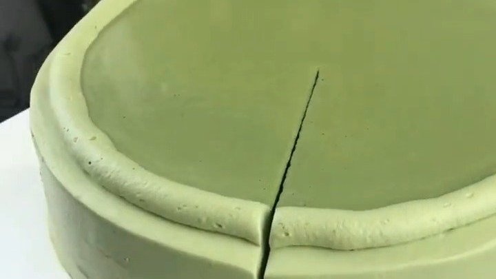 平底锅抹茶千层蛋糕拥有30层真身的日本抹茶千层 一起get起来
