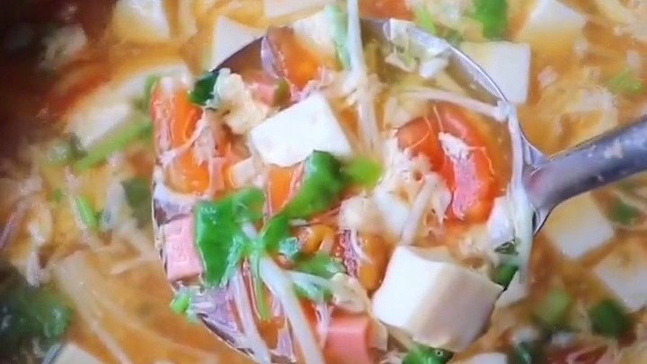 鲜到没朋友的三鲜汤,一次喝3碗,太好喝了!