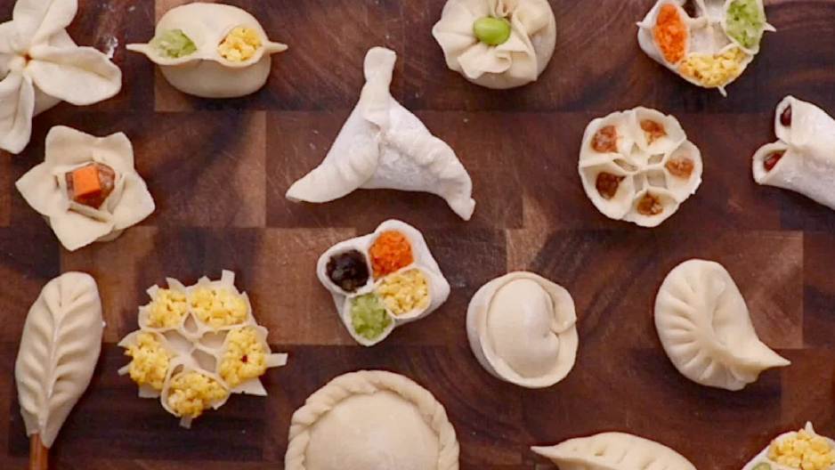 饺子的21种包法,马走~