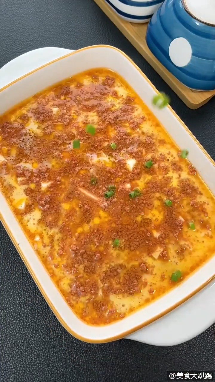 【美食分享】家里有老人孩子的一定要学会这道虾酱豆腐蒸蛋~ 