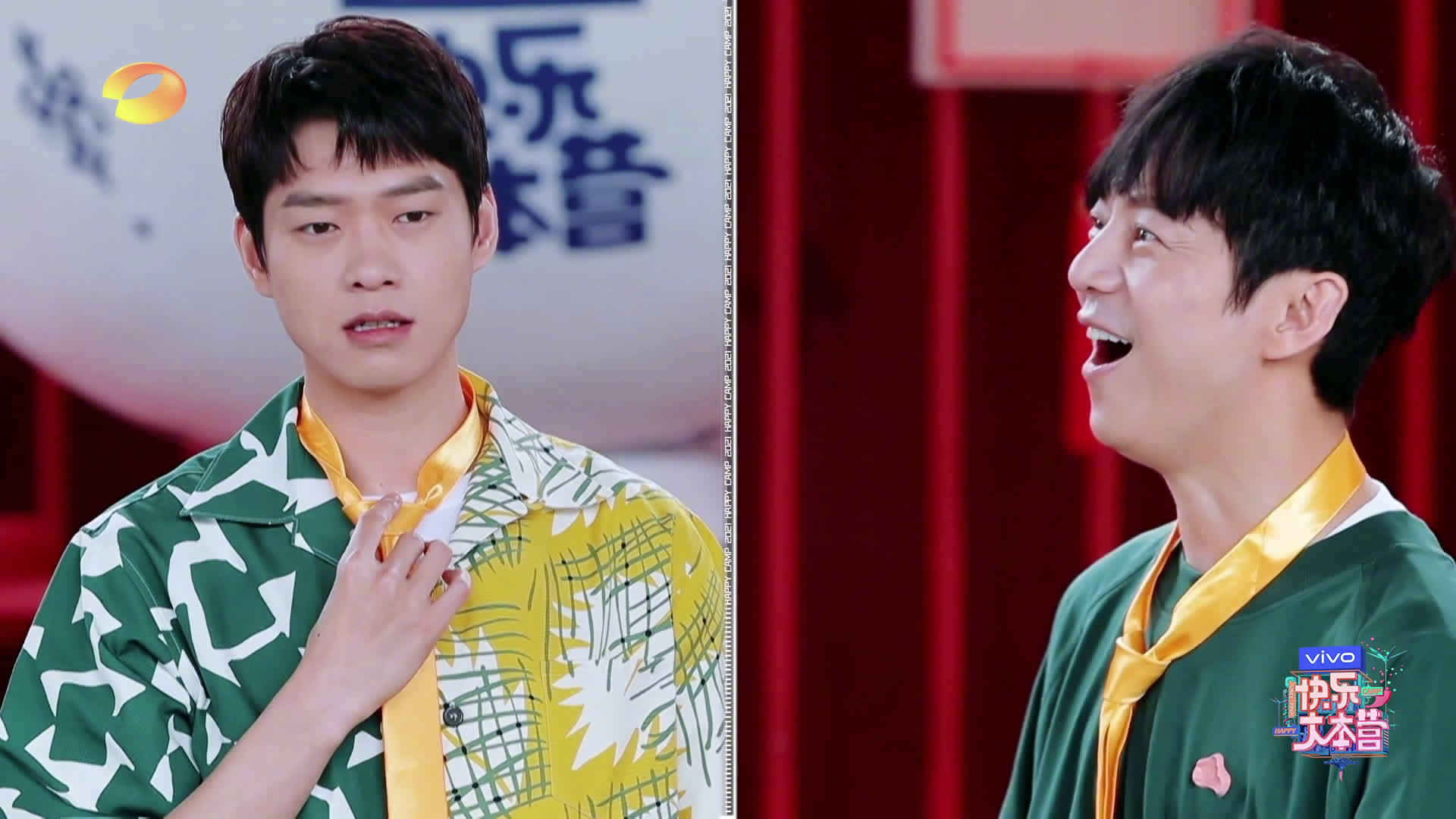 湖南卫视 【#快乐大本营# 直播】@宋亚轩_时代少年团 @刘耀文_时代少年团 昔日队友竟反