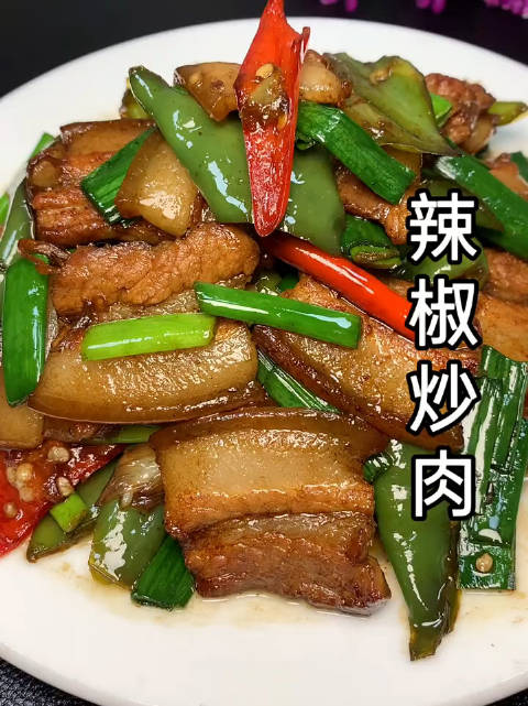 辣椒炒肉是一道非常下饭的家常菜,简单易学一步到位!