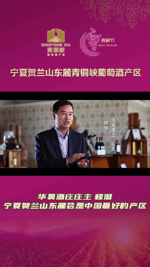 #中国葡萄酒当惊世界殊# 华昊酒庄庄主程潜:宁夏贺兰山东麓会是中国最好的产区#宁夏贺兰山东