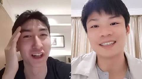 救命!!武大靖苏炳添你们两个当着这么多人在说什么啊哈哈哈哈哈哈哈哈????????????