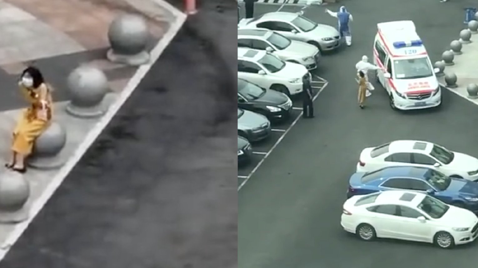 【北京女子在商场接到确诊电话 蹲地大哭不止】北京青年报消息,北京石景山万达广场2020年7