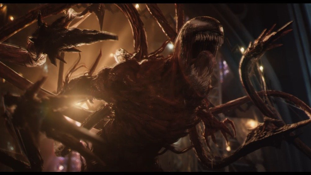 漫威超级英雄巨制#毒液2# 曝光“全员集结”版海报和预告,“默契拍档”毒液与埃迪、最强反派