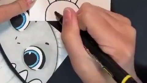 【不管手会不会,眼睛一看就会的简笔画】没谈过恋爱的人怎么描写爱情看到那么甜的小兔子,突然想