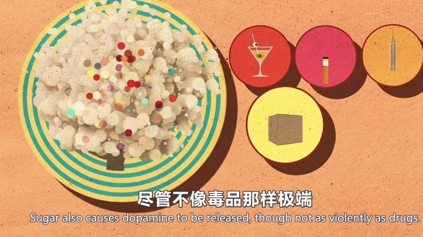 【吃甜食为什么会上瘾?】当你食用含糖多的食物时, 你的味蕾、肠道和大脑都会敏锐地注意到它。