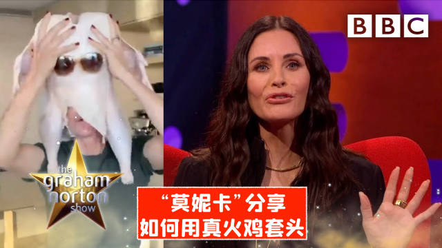 【“莫妮卡”分享如何用真火鸡套头】《老友记》感恩节经典片段之一就是莫妮卡的火鸡套头了,Co