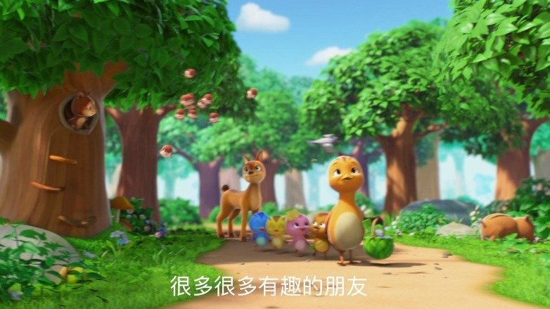 国产动画片《萌鸡小队》发布预告,四只萌鸡透出可爱脑袋,你的DNA萌动了吗?电影中,萌鸡首次