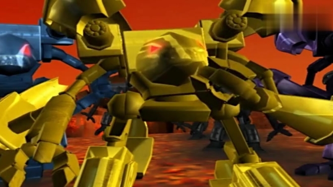 《洛洛历险记》紫铁兽想以多胜少,机车族的战士斗志昂昂毫无畏惧